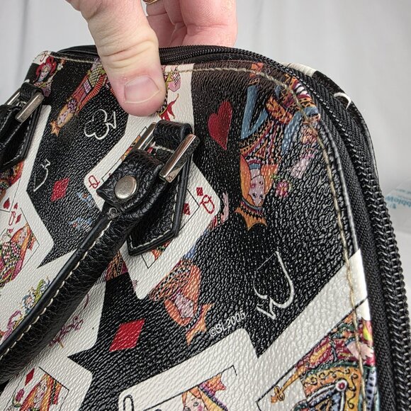 Sydney Love Y2K Casino Poker Bowling Bag Queen of Hearts Vegas Kitsch - Picture 5 of 14